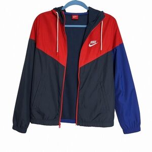 Nike Kids Red and Blue Jacket